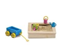 Lundby Smaland 1:18 Dolls House Garden Accessories Sandpit Sandbox Play Set