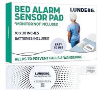 Lunderg Bed Alarm Pad - Pager Not Included - Wireless Bed Sensor Pad (10” x 30”) - Replacement or Extra Pad - Make Life so Much Easier