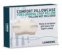 Lunderg Comfort Pillowcase Replacement for Our Memory Foam CPAP Pillow - Premium Comfort Fabric - Pillow NOT Included