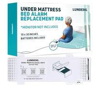 Lunderg Under Mattress Bed Alarm Pad - Pager NOT Included - Wireless Invisible Replacement or Extra Sensor Pad - For Lunderg Under Mattress Bed Alarm System Owners