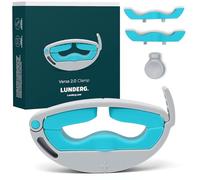 LUNDERG Versa Clamp 2.0 (2026 Upgrade) - Lightweight, Comfortable Male Incontinence Clamp with Adjustable Pressure Knob, 2 Removable Pads and a Dorsal Gap to Reduce Pressure and Support Circulation
