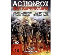LUNDGREN/LEWIS/DANIELS/SEAGAL/CAGE/TREJO/VARIOUS - ACTIONBOX DER SUPERSTARS (2 DVDS MIT 6 FILMEN) (1 DVD)