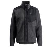Lundhags - Women's Saruk Wool Pile Mid Full Zip - Fleece jacket size L, black/grey