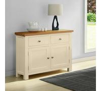 Lundy Small Sideboard - 2 Door - Ivory Painted