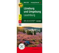 Luneburg and the surrounding area, Lauenburg : WKD5335 Walking Cycling & Leisure Map