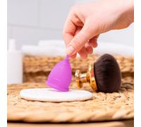 Lunette Menstrual Cup-Purple