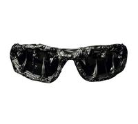 Lunettes De Soleil Femme,Lunettes De Soleil Enveloppantes - Lunettes De Soleil À Colle Goutte À Goutte Faites À La Main Enveloppant La Protection UV400 - Cool Fashion Shield Shades Lunettes Po, black