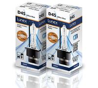 Lunex D4S Headlight Lamp Xenon Replacement Bulbs (6000K)