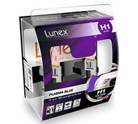 LUNEX H1 PLASMA BLUE Headlight Halogen Bulbs 448 12V 55W P14,5s 4200K duobox (2 units)