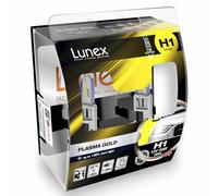 Lunex H1 PLASMA GOLD Headlight Halogen Bulbs 448 12V 55W P14,5s 2800K duobox (2 units)