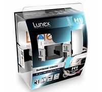 LUNEX H1 SUPREME VISION Headlight Halogen Bulbs + 100% more light 448 12V 55W P14,5s 3700K duobox (2 units)