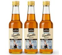 Lunexa Bundle - 3 x Barissimo Sugar Free Vanilla Flavour Syrup 250ml | Coffee Syrup for Drinks, Desserts & Baking