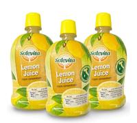 Lunexa Bundle - Selevita Lemon Juice from Concentrate 200ml (Pack of 3) | Cooking, Baking & Drinks | Lemon Juice for Recipes & Seasoning