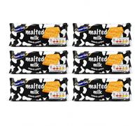 LUNEXA Tower Gate Malted Milk Biscuits 200g x 6 - 1.2kg Multipack - Classic Crunchy Malted Biscuits - Tea & Coffee Biscuits
