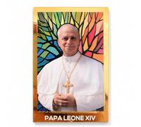 Lunexus Pope Leo XIV Portrait Magnet, Plastic, 8x5cm | Cherish faith daily with this Vatican-authorised Pope Leo XIV magnet, blessed with a certificate.