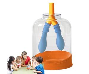 Lung Anatomy Model - 4.49 Inches PP | Respiratory Diaphragm Teaching - Human Lung Gas Exchange Science Educational Tool for School Classroom Physics Biology Experiments Students