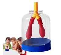 Lung Breathing Model | Respiratory System Simulator,Scratch-Proof Precision Lung Breathing Learning Model for School Science Study