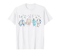 Lung Cancer Awareness Squad Pulmonology White Ribbon T-Shirt