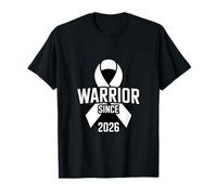 Lung Cancer Awareness Warrior Since 2026 Ribbon T-Shirt