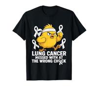 Lung Cancer Messed with The Wrong Chick T-Shirt