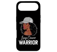 Lung Cancer Warrior White Ribbon Awareness Support Case for iPhone Air