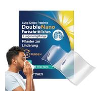 Lung Care, Patch, Respiratory Support Pad, Chest Sticker, Comfortable Soothing for Breathing Wellness, Natural Recovery Aid, Men Women Smokers, Home Remedy, Cough Travel Health Boost
