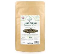 Lung Ching Dragon Well - Premium Chinese Longjing Loose Leaf Green Tea (100g)