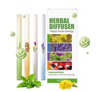 Lung Cleanse Diffuser - 4 Pieces Cleansing Sticks, Breathe Care Purifier with Natural Aromatherapy, Portable Home and Workplace Air Freshener for Bedroom Camping Vacation Hotel Seasonal