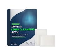 Lung Cleansing Patches, Unrestricted Mobility, 1 Box, Lung Breathing Ease Patch, Breathing Support Body Patch, Gentle Formula, for Health-Conscious Individuals, Busy Professionals, and Everyday Use