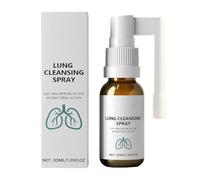 Lung Cleansing Spray, 30ml Natural Herbal Lung Cleanse Mist with Eucalyptus, Peppermint, Licorice Root & Calendula, Powerful Lung Support & Cleanse