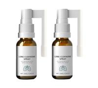 Lung Cleansing Spray, 30ml Natural Herbal Lung Cleanse Mist with Eucalyptus, Peppermint, Licorice Root & Calendula, Powerful Lung Support & Cleanse