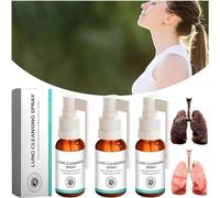 Lung Cleansing Spray - Herbal Lung Cleansing Spray, Herbal Lung Cleanse Mist, Powerful Lung Support, Herbal Spray, Lung Spray, Spray for Lung Cleanse (3 Pcs)