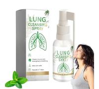 Lung Cleansing Spray,Natural Respiratory Cleanse Breathe Spray,Mullein Leaf Extract for Lungs,Herbal Spray Cleaning Spray,Breath Spray,Throat Spray,Lung Mucus Cleaner,Fresh Breath Spray,Lung Cleanser