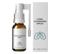 Lung Cleansing Spray, Respiratory Support Mist, 30ml Breathing Spray with Natural Formulas, Wellness Accessory with Easy Use, Health Products for Women Men and Adults