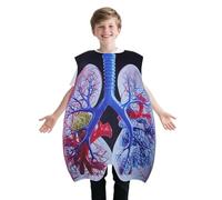 Lung Costume - Lung Dress Halloween - Costume for Medical Teaching as Visual Aid - for Halloween Shows Scientific Demonstrations Classroom Parties