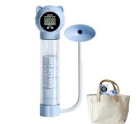 Lung Exercise Device - 9 x 6 x 25 cm Breathing Barbell Trainer, Adjustable Dumbbell Trainer, Digital Lung Capacity Training Device for Men and Women to Strengthen the Lungs