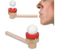 Lung Exerciser & Mucus Remover, Blowing Ball Breathing Exercise Suspension Learning Lung Capacity Training Device for Kids, Naturally Clear Mucus with The Breathing Exerciser Device