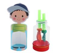 Lung Function Model - Teaching Demonstrator for Human Respiratory Tract, Transparent Anatomy Kit to Simulate Educational Experiment Trainer with Manual Air Pump | Classroom Lab