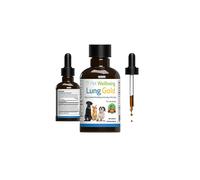 Lung Gold for Cats - Vet-Formulated - Lung & Respiratory Immune Support, Open Airways, Easy Breathing - Natural Herbal Supplement 2 oz (59 ml)