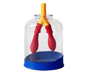 Lung Model - Scratch-Proof Precision Diaphragm Simulator Respiratory System Learning Aids, Interactive Human Gas Exchange Physics Equipment | School Science Study And Classroom Experiments