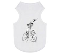 'Lung & Roots' Pet Dog/Cat T-Shirt (PT00060567)