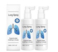 Lung Spray,Herbal Sprays Cleansing Lungs,Lung Cleansing Spray,Herbal Lungs Cleanse Mist,LungCare Support,Powerful LungSupport & Cleanse,Natural Respiratory Cleanse & Breathe Sprays (2Pcs)