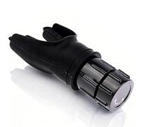 Lung Trainer, Adjustable Resistance Breathing Exerciser, Portable Handheld Breathing Gym Stuff Running Accessories for Men/Women, for Improves Lung Tank Respiratory Therapy & Mucus Clearing(Black)