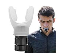 Lung Trainer for Athletes - 12cm Portable Breathing Device, Adjustable Intensity Knob, Strength Booster, Endurance Enhancer | Adult Respiratory Trainer for Sports Fitness Daily Workout Use