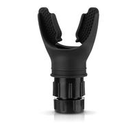 Lung Trainer - Portable Breathing Trainer, Lung Exerciser Device for Improving Breathing Efficiency, Increasing Lung Capacity, Breath Trainer for Athletes and Fitness Enthusiasts (Black)