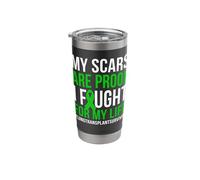 Lung Transplant Survivor Scars New Lung Recipient Recovery Stainless Steel Insulated Tumbler