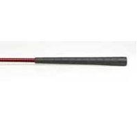 lunge whip 72", black/red diamond