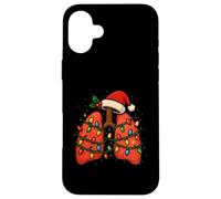 Lungs Christmas Xmas Pulmonology Respiratory Men Women Kids Case for iPhone 16 Plus
