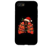 Lungs Christmas Xmas Pulmonology Respiratory Men Women Kids Case for iPhone SE (2020) / 7/8