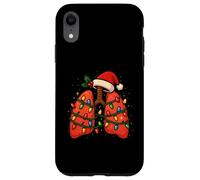 Lungs Christmas Xmas Pulmonology Respiratory Men Women Kids Case for iPhone XR